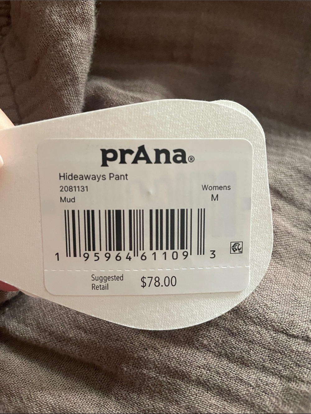 NWT Prana Hideaways Pant - Picture 5 of 5
